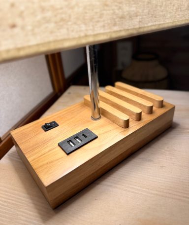 Schlafzimmerbeleuchtung mit USB Ladeport